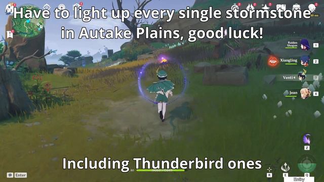 Tsurumi Spirits: Chise Fog Stormstones in Autake Plains [Genshin Impact][2.2] смотреть онлайн