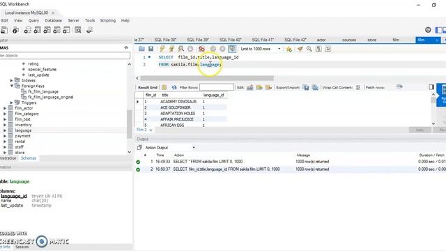 A simple join in MySql смотреть онлайн