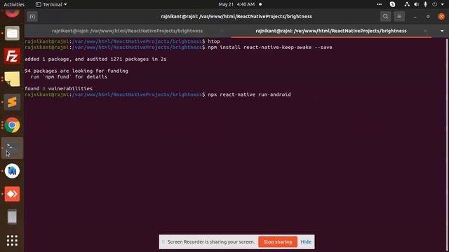 How To Prevent Screen Sleep In React Native | React Native Keep Awake Device смотреть онлайн