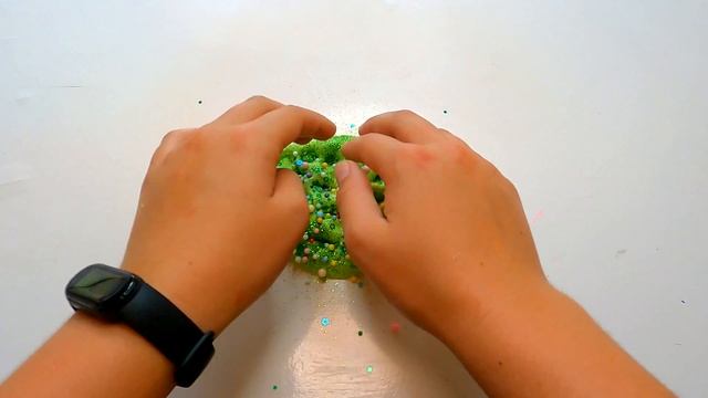 Как сделать слайм из бомбочки для ванны из шампуня из зубной пасты / Рецепты от ALINA DIY SLIME смотреть онлайн