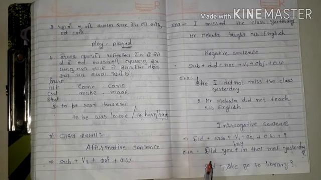 Guj med,STD 6 sub eng,Simple past tense смотреть онлайн