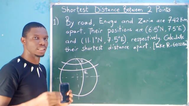 How to Calculate the Shortest Distance Between two Points on the Earth Surface. смотреть онлайн