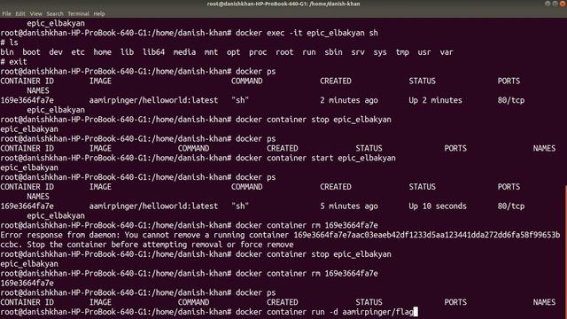 Container in Detached Mode смотреть онлайн