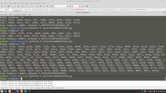 python 16 sortowanie 4 bubble sort смотреть онлайн