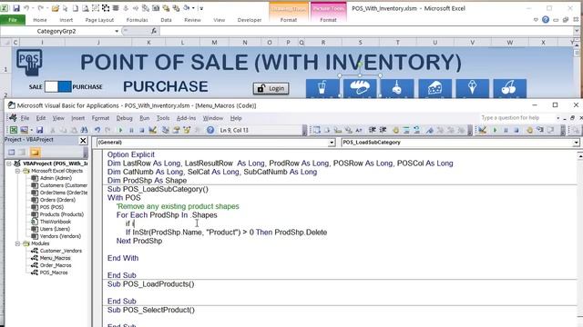 How To Make A Point Of Sale (POS) Application With Inventory In Excel [Masterclass & Free Download] смотреть онлайн