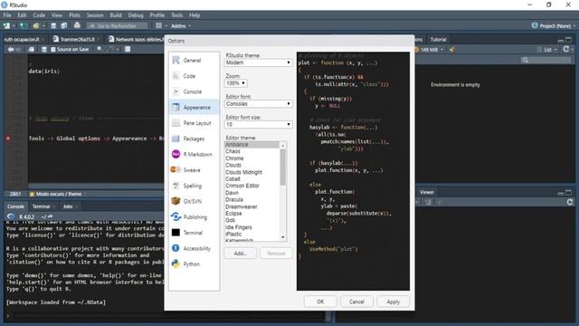 R | Modo oscuro / Theme (dark mode) смотреть онлайн