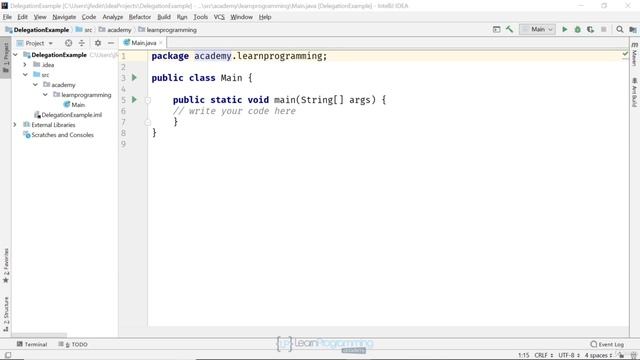 The Java Design Patterns Course--5 Delegation Principles смотреть онлайн