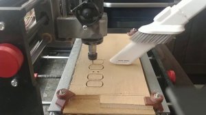 CNC 3018 pro резка 8мм фанеры