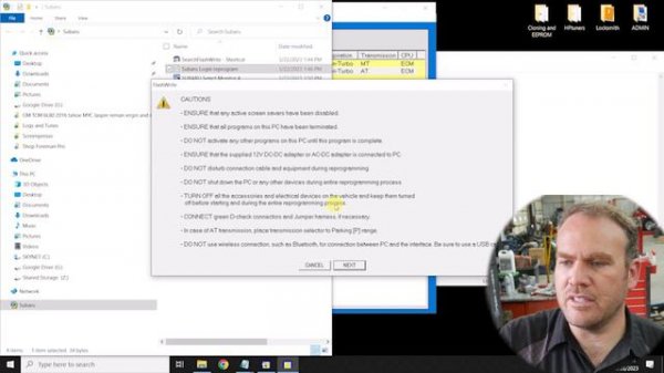 Launch Smart Link J2534 Interface Test: Subaru Flash-Write & Shop Foreman Pro