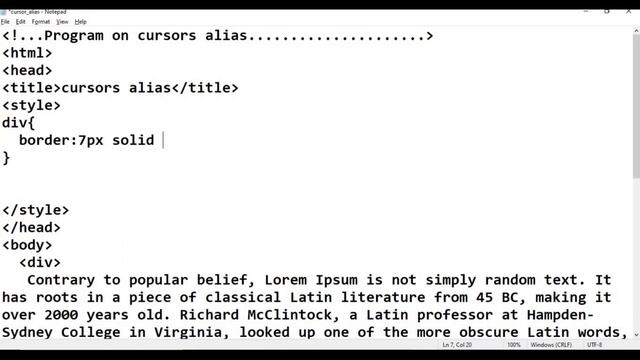 CSS||Class-56||Cursor-alias||CSS Tutorial for Beginners - in Telugu and English смотреть онлайн