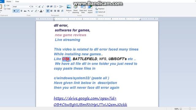 ALL .dll ERROR FILES FOR GAMES IN ONE FILE.. NEVER AGIAN ANY ERROR . смотреть онлайн