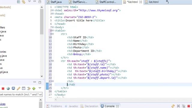 Asg.P4: Quản lý thành tích nhân viên: Định nghĩa quan hệ cho thực thể, thêm và liệt kê Staff смотреть онлайн