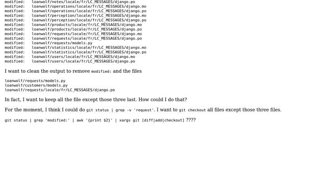 Unix & Linux: git checkout specific files смотреть онлайн