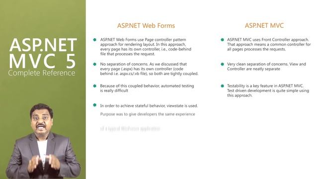 Differences Between ASP.NET WEBFORMS and ASP.NET MVC смотреть онлайн