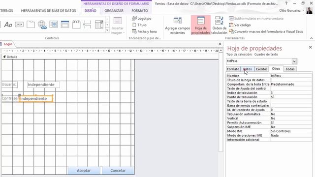 Login Form - Formulario de acceso | Access desde cero #16 смотреть онлайн