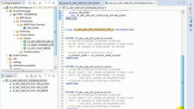 How to implement ABAP Push Channel (APC) смотреть онлайн
