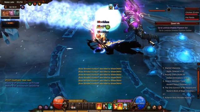 MU Online SS13 ⚡️ Nix Boss at Nixies Lake Map смотреть онлайн