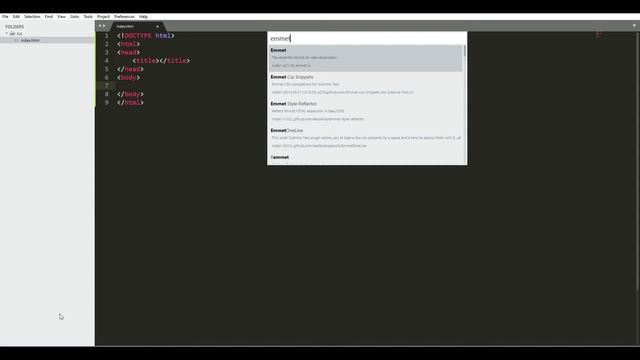 ОБЗОР SUBLIME TEXT. УСТАНОВКА И РЕДАКТИРОВАНИЕ. смотреть онлайн