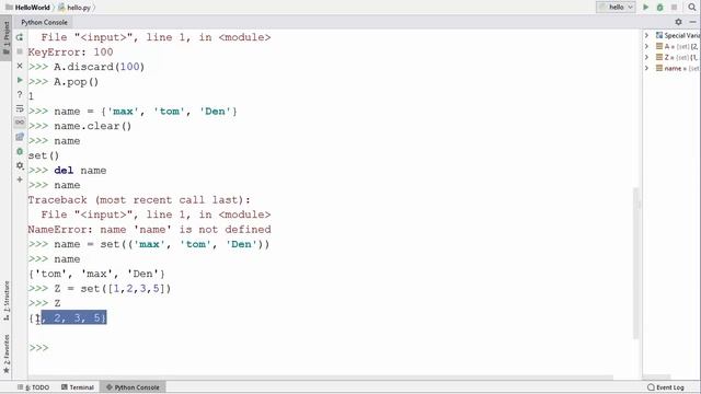 Python Tutorial for Beginners 15 - Python Sets смотреть онлайн