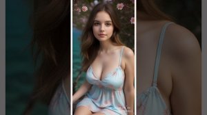4K AI Art Lookbook Model video | Valentine's Day | fashion lingerie,Great Barrier Reef,Australia 1