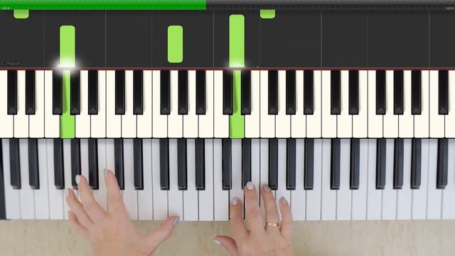 How to play Prayer in C - Robin Schulz on Piano. Piano Tutorial. смотреть онлайн
