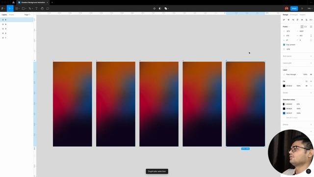 Animate gradient backgrounds in Figma | Figma Tutorials | Tricks and Tips for Figma | Figma in Hind смотреть онлайн