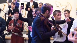 Кабардинские танцы на свадьбе (Caucasian dance)