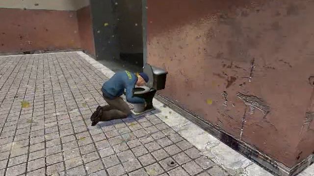 HL2-Gmod: Puking Grandpa смотреть онлайн