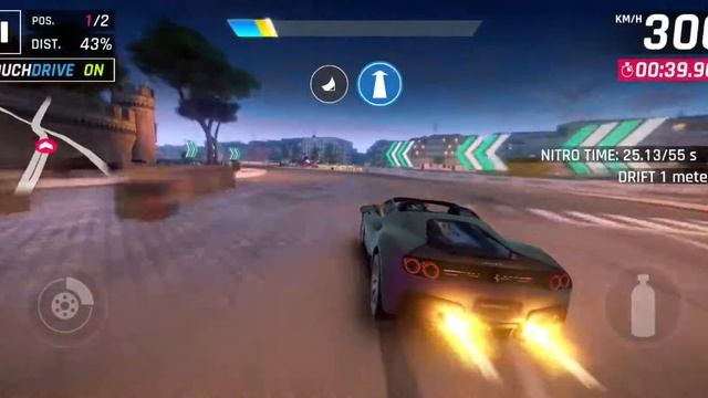 Asphalt 9 - Ferrari Career - Race 5 - 55s Nitro Single Race - Capital of the World - TD Route смотреть онлайн