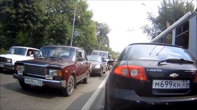 Honda CB-1 г.Владимир, пятница, пробка смотреть онлайн