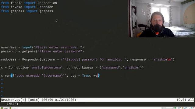 Python - Fabric - Provision User смотреть онлайн