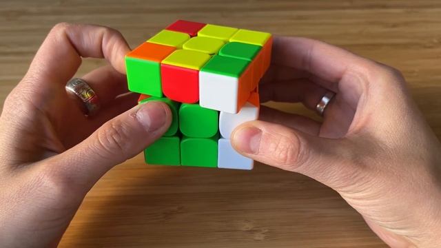 Кубик Рубика для начинающих. Шаг 5: правильный крест на верхней стороне (перестановка ребер) смотреть онлайн