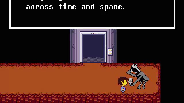 Undertale - Use phone while staying with gaster's followers смотреть онлайн