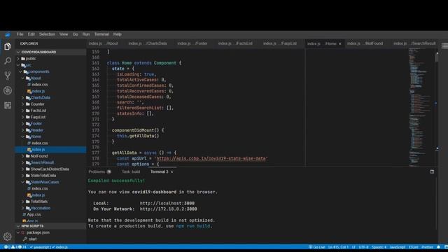 React JS | Mini Project — Covid Dashboard CCBP Nxtwave смотреть онлайн