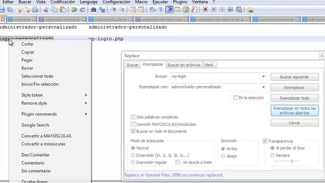 MODIFICAR WP-ADMIN Y WP-LOGIN EN UNOS MINUTOS смотреть онлайн