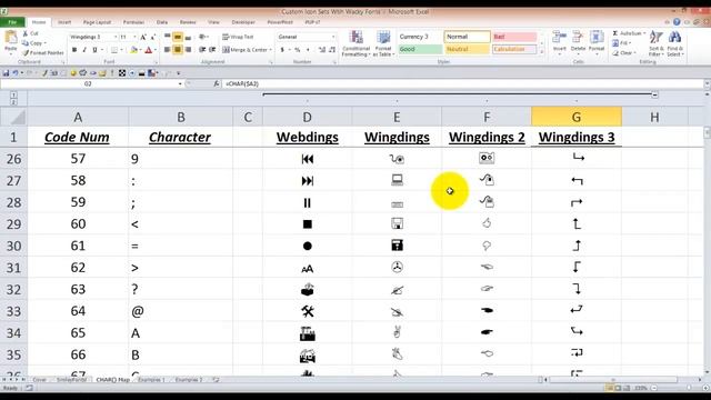 Excel - Fancy Dashboard Fonts - Episode 1802 смотреть онлайн