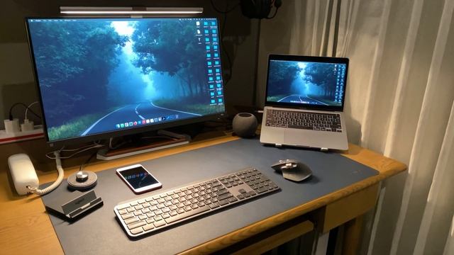 MINIMAL DESK SETUP REVEAL WITH RELAXING MUSIC смотреть онлайн