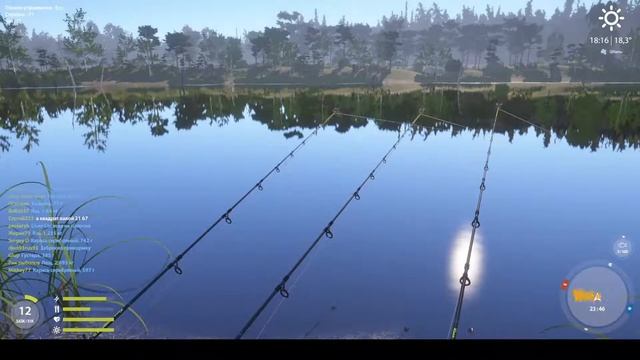 Русская Рыбалка 4 : Глазами новичка, День 3 (часть 1) оз. Старый Острог ЛЕЩ смотреть онлайн