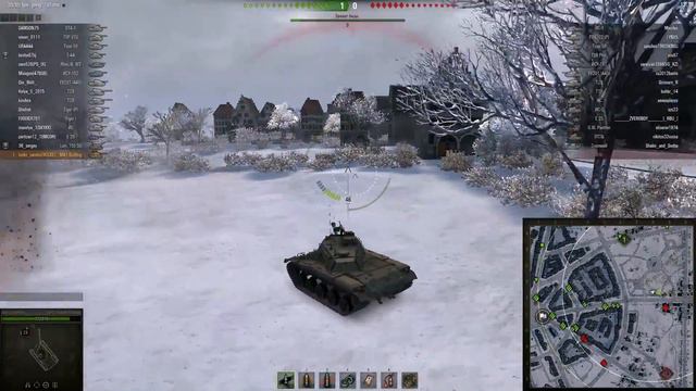 Покарение O-NI на M41 Bulldog World of Tanks (WoT) смотреть онлайн