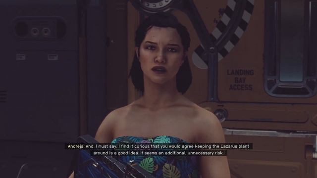 Starfield Andreja Reacts to You Choosing the Microbe Solution Legacy's End UC Vanguard Final Quest смотреть онлайн
