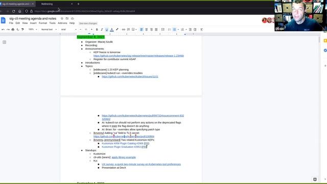 Kubernetes SIG CLI 20210908 смотреть онлайн