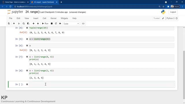 24. Python range() смотреть онлайн