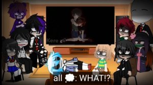 Gachaclub - Fandoms react to - ( Michael & C.C Aftons ) - Memes