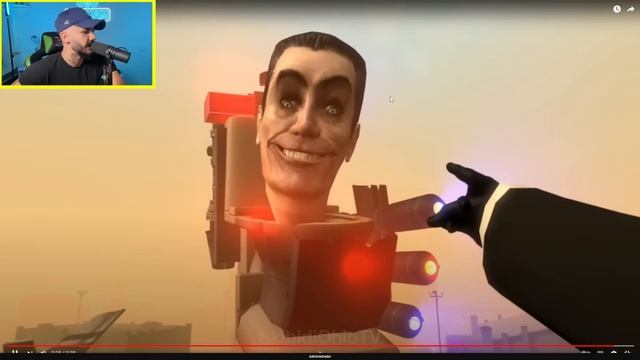 POLÍCIA GMAN VS TV GMAN (skibidi G Man Wars Fan Made)