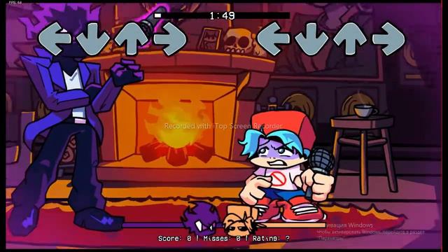 Экстросенс в FNF.Mind Games,psychic.