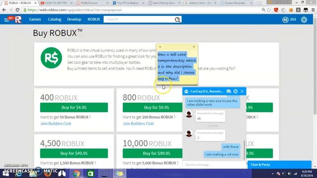 HOW TO GET 1,000 ROBUX - roblox (Fake...) смотреть онлайн