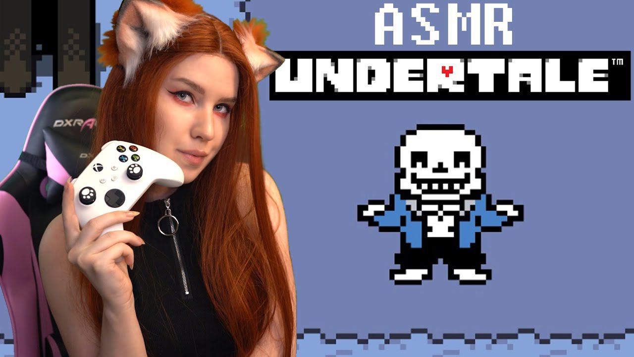 АСМР БЛИЗКИЙ ШЕПОТ Undertale ASMR Руины Прохождение смотреть онлайн