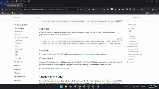 استيراد bootstrap v5.1 بواسطة CDN смотреть онлайн