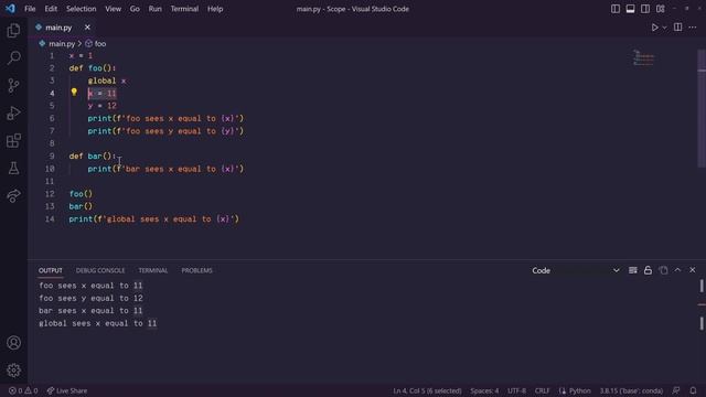 What is Scope in Python?? смотреть онлайн