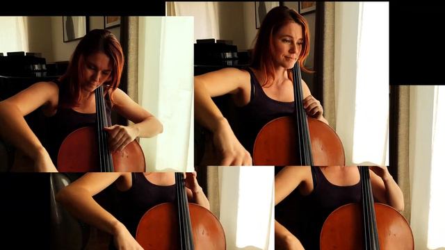 Jen Kuhn plays - J. S. Bach "O Haupt voll Blut und Wunden" смотреть онлайн